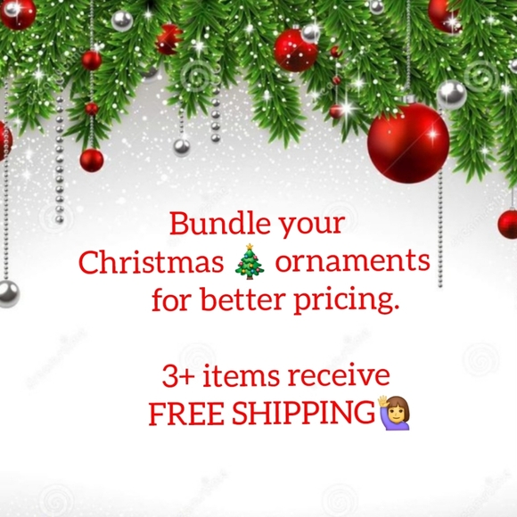 Lot of 5 purple magenta Christmas ornaments 1 glittered EUC - Picture 12 of 13